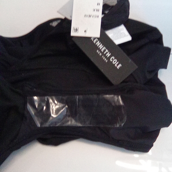 Kenneth Cole Black One Piece Swimsuit, Sz. Medium, - Picture 5 of 16